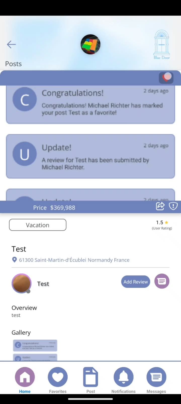 Blue Door screenshot